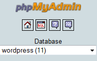 wp database