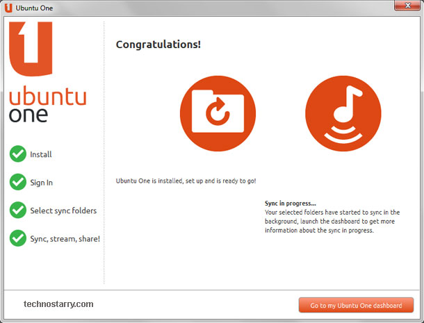 Ubuntu sync app