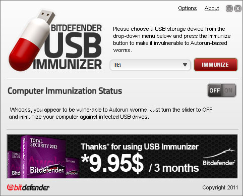 usb immunizer