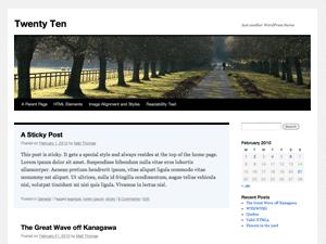 twenty-ten-wordrpress-theme