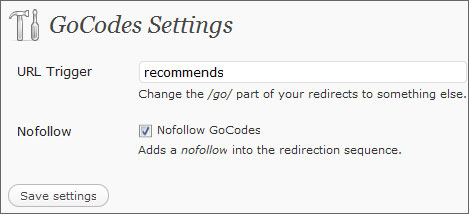 gocodes-settings