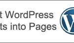 split wordpress posts
