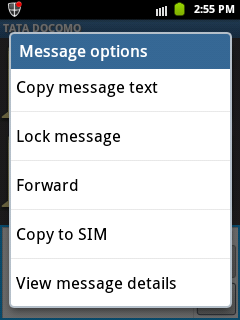 android SMS
