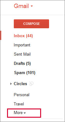 gmail more
