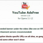 youtube adsfree opera