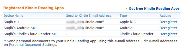 kindle-email
